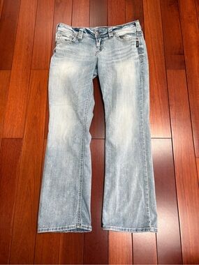 Silver Jeans Light Blue Flare Jeans waist 34 inches